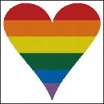 Gay Pride Heart (image for) Gay Pride Heart